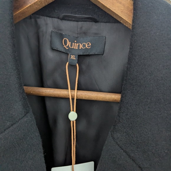 Quince Italian Wool Classic Single-Breasted Coat - Picture 8 of 16